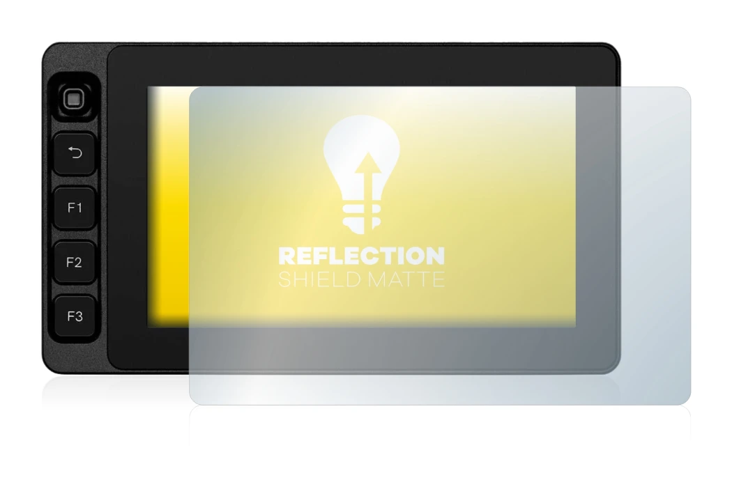 Abbildung des Geräts SmallHD Ultra 5 mit einer Vielzahl des Displayschutzes.