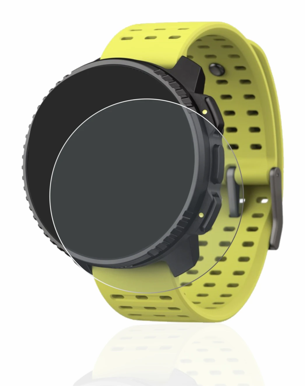 Abbildung des Geräts Suunto Vertical mit einer Vielzahl des Displayschutzes.