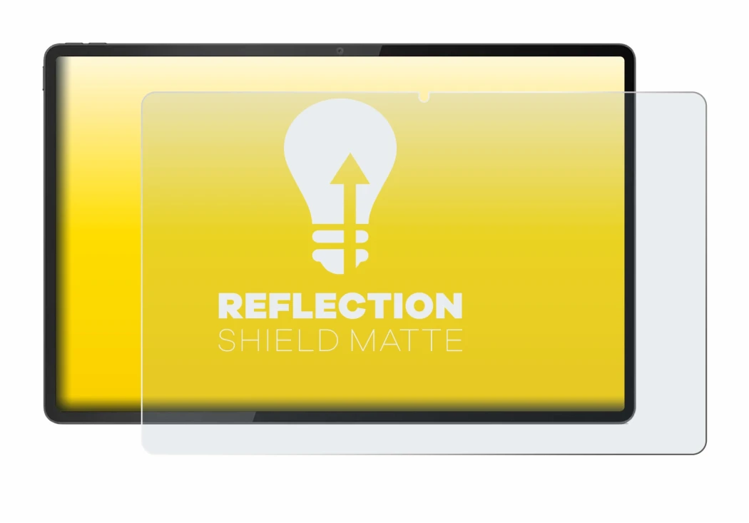 Abbildung des Geräts Lenovo Tab Extreme mit einer Vielzahl des Displayschutzes.