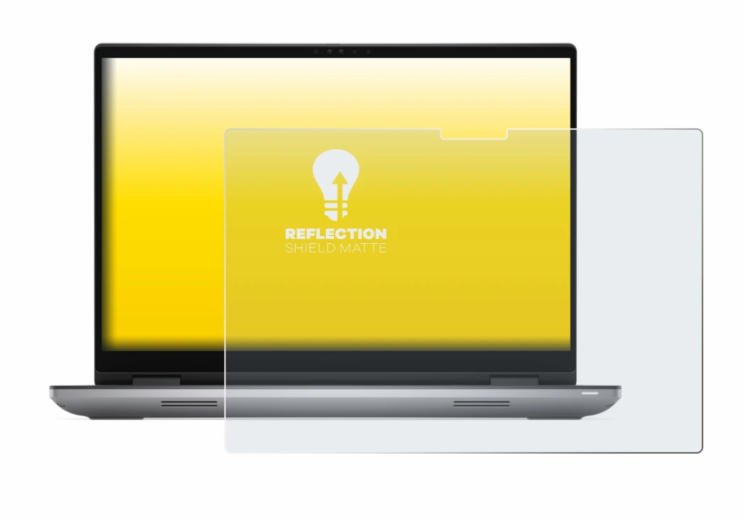 Abbildung des Geräts Dell Precision 7680 Touch mit einer Vielzahl des Displayschutzes.