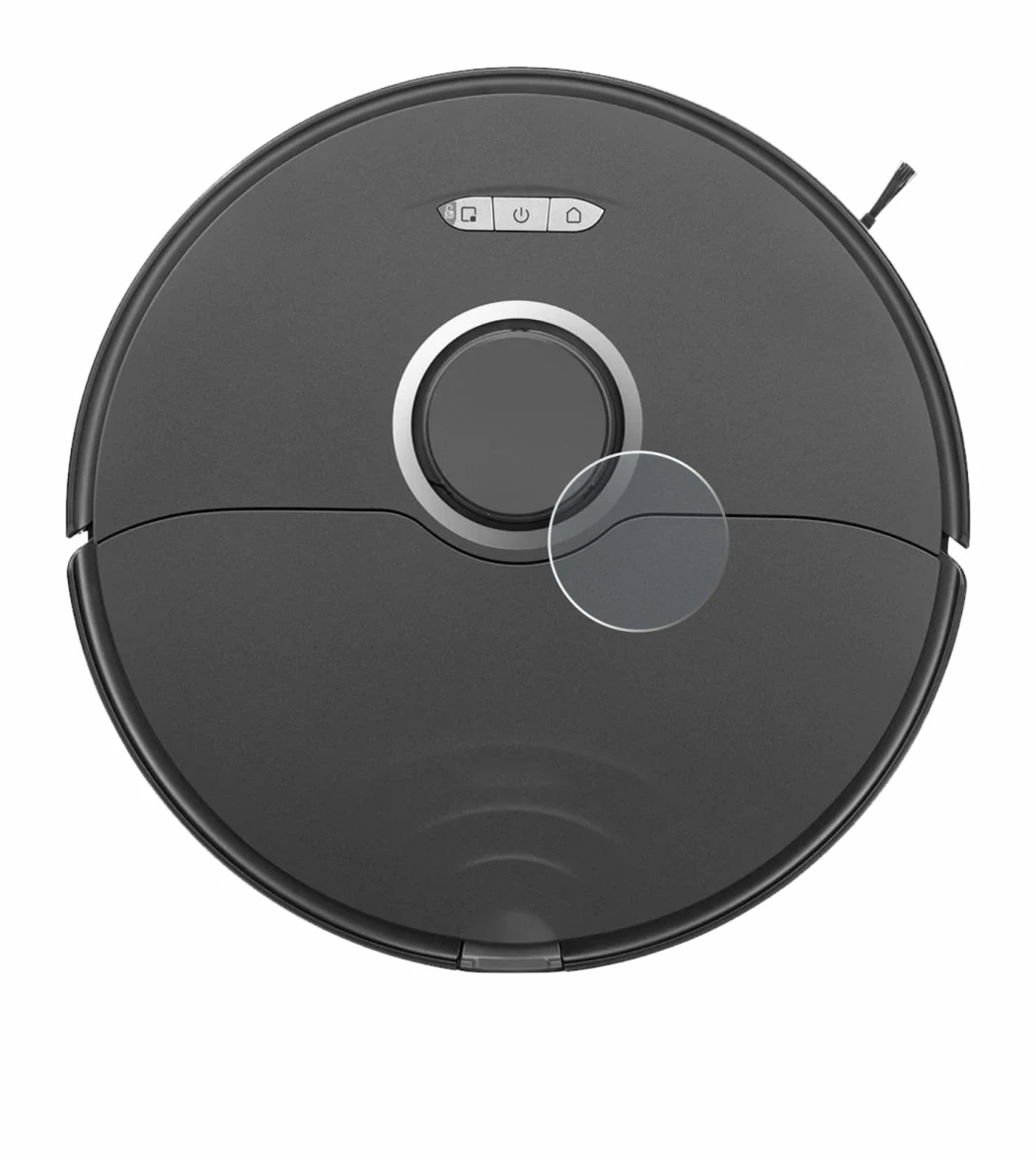 Abbildung des Geräts Roborock S8 Lidar Sensor (nur weißes Modell) mit einer Vielzahl des Displayschutzes.