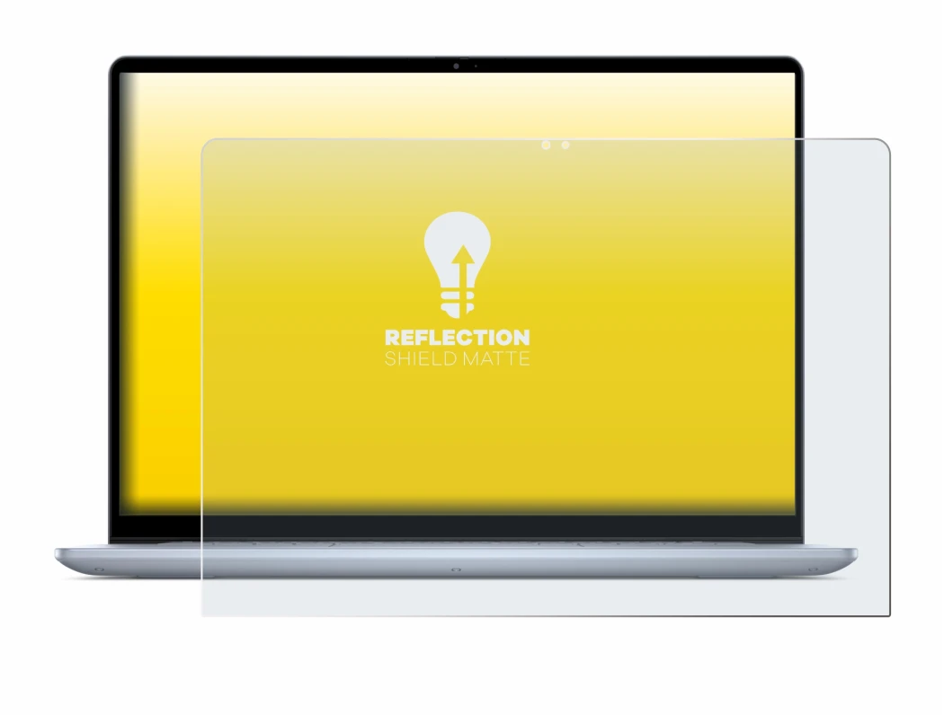 Abbildung des Geräts Dell Inspiron 16 7640 2-in-1 mit einer Vielzahl des Displayschutzes.