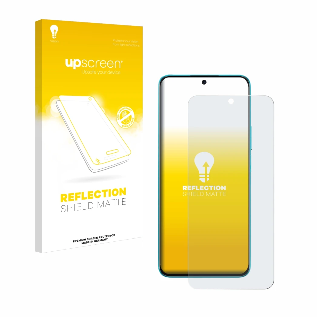 Vorderseite einer Produktverpackung mit dem Markenlogo upscreen. Daneben ist das Gerät Honor X8A mit dem zugehörigen Displaysc