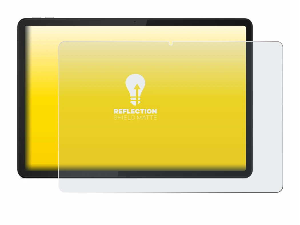 Abbildung des Geräts Lenovo Tab M11 mit einer Vielzahl des Displayschutzes.