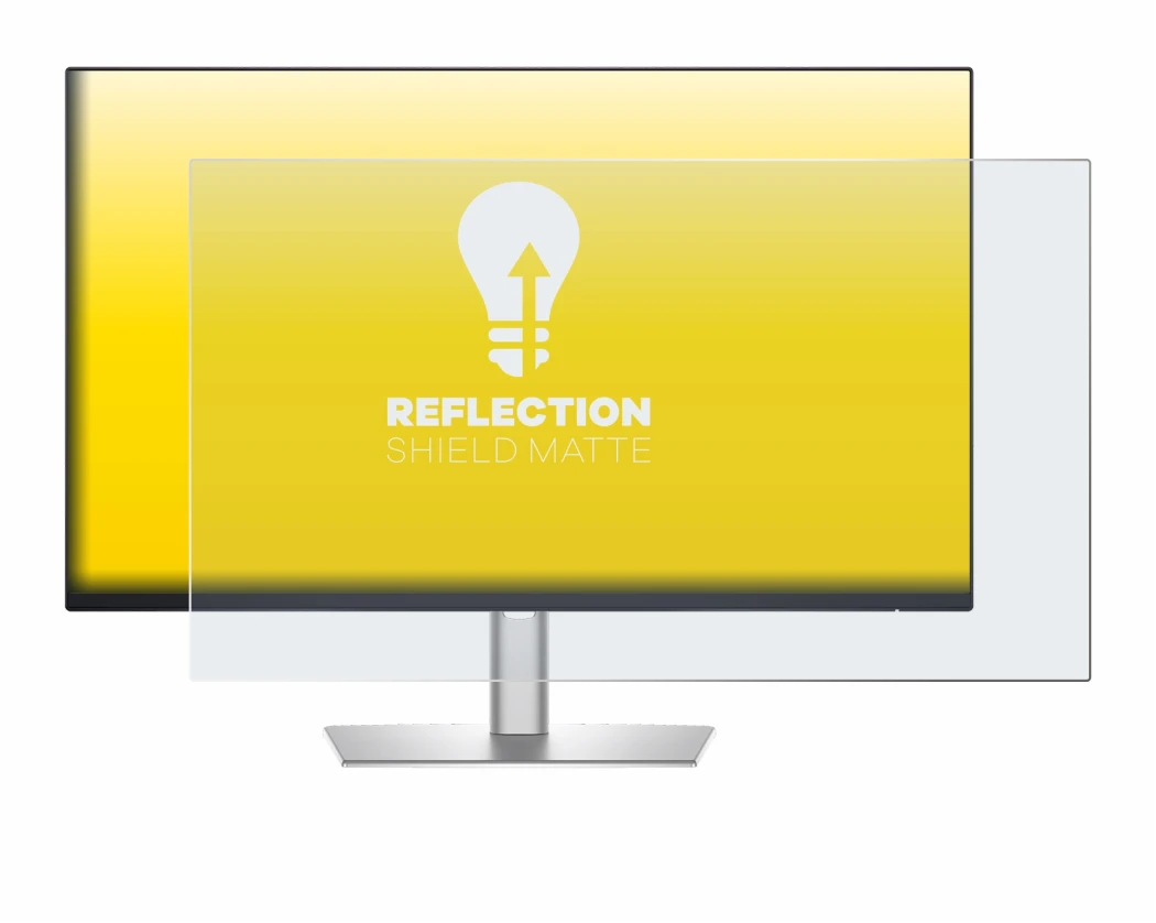 Abbildung des Geräts Dell Professional P2425H mit einer Vielzahl des Displayschutzes.
