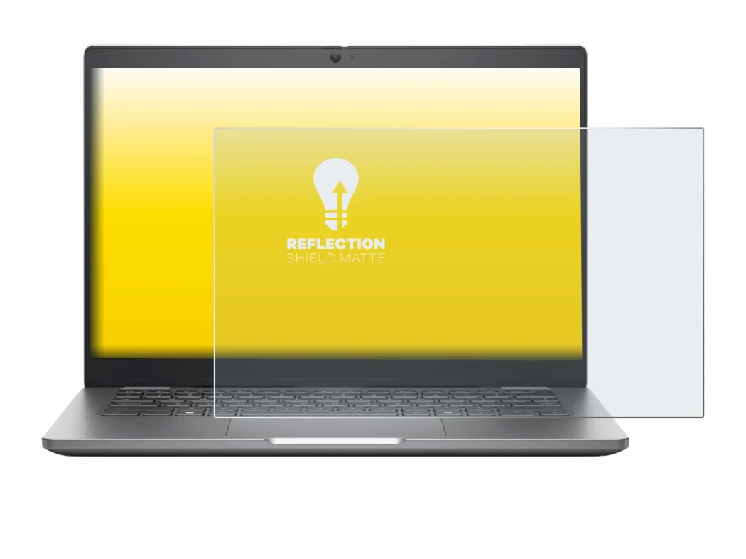 Abbildung des Geräts Dell Latitude 5350 Laptop mit einer Vielzahl des Displayschutzes.