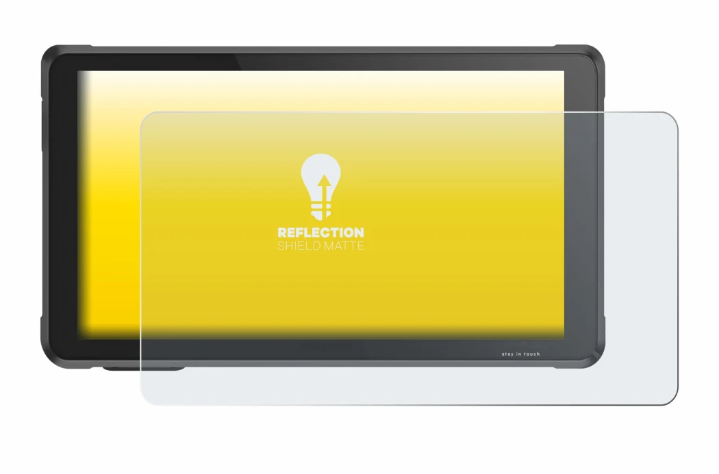 Abbildung des Geräts Interphone RideSync Sync55 mit einer Vielzahl des Displayschutzes.