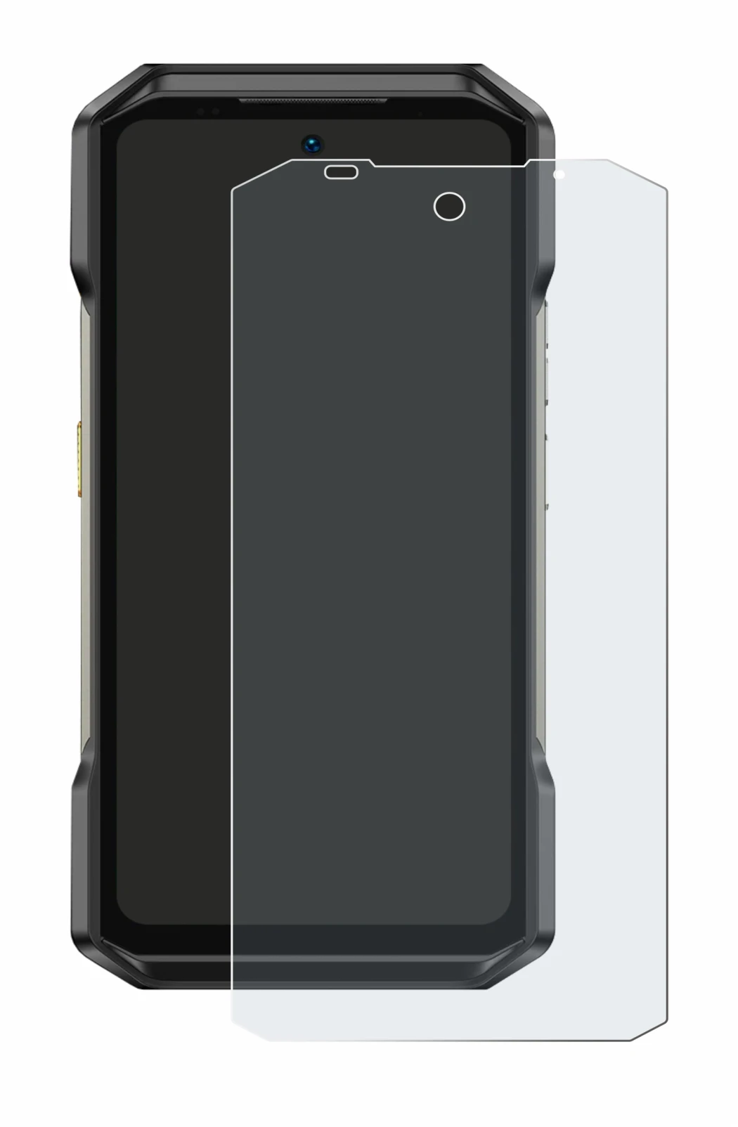 Abbildung des Geräts Ulefone Armor 27T Pro mit einer Vielzahl des Displayschutzes.