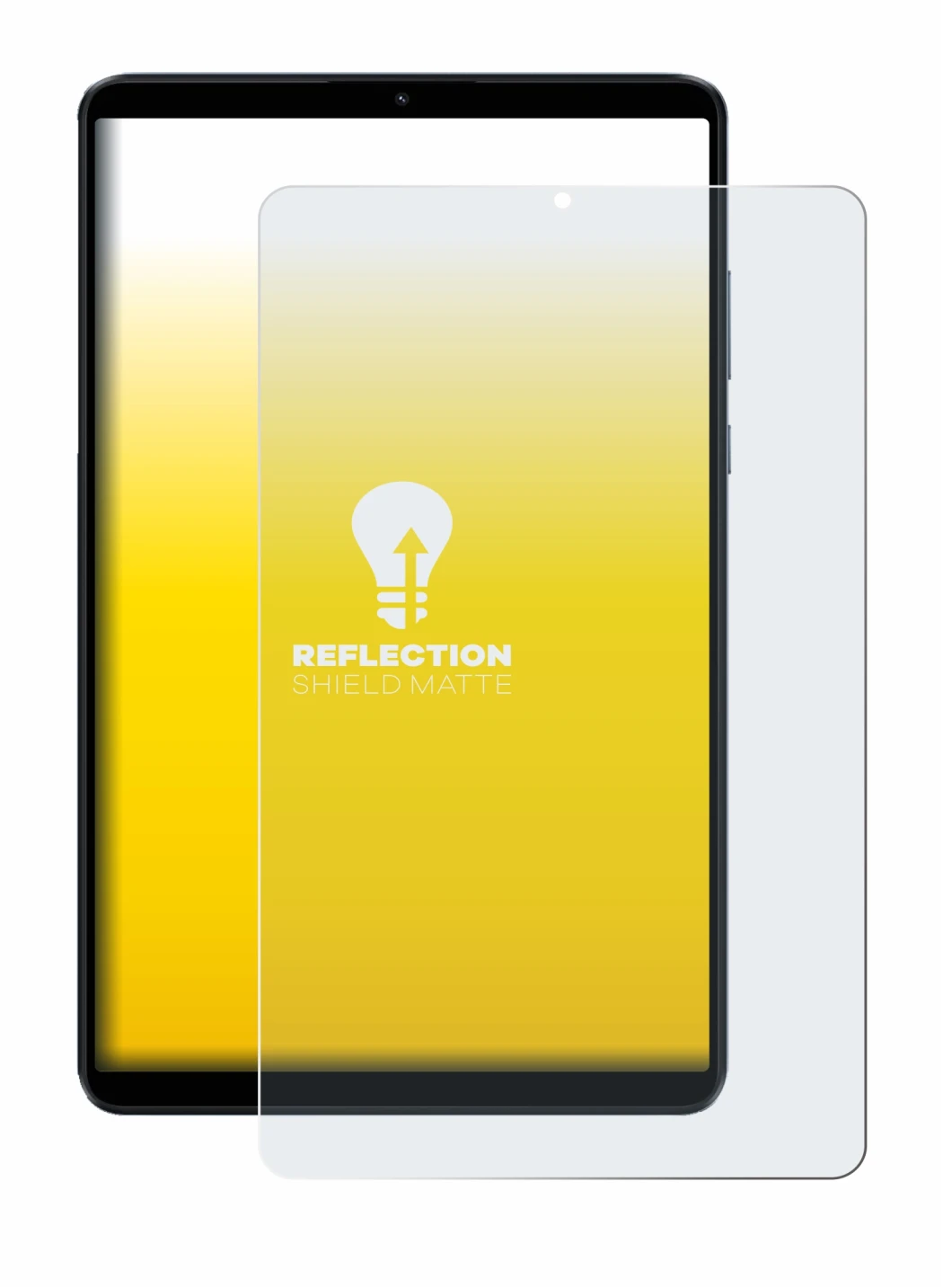 Abbildung des Geräts Xiaomi Redmi Pad SE 8.7 4G mit einer Vielzahl des Displayschutzes.
