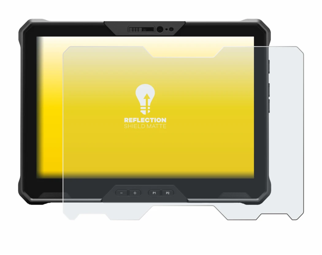 Abbildung des Geräts Dell Latitude 7030 Rugged Extreme mit einer Vielzahl des Displayschutzes.