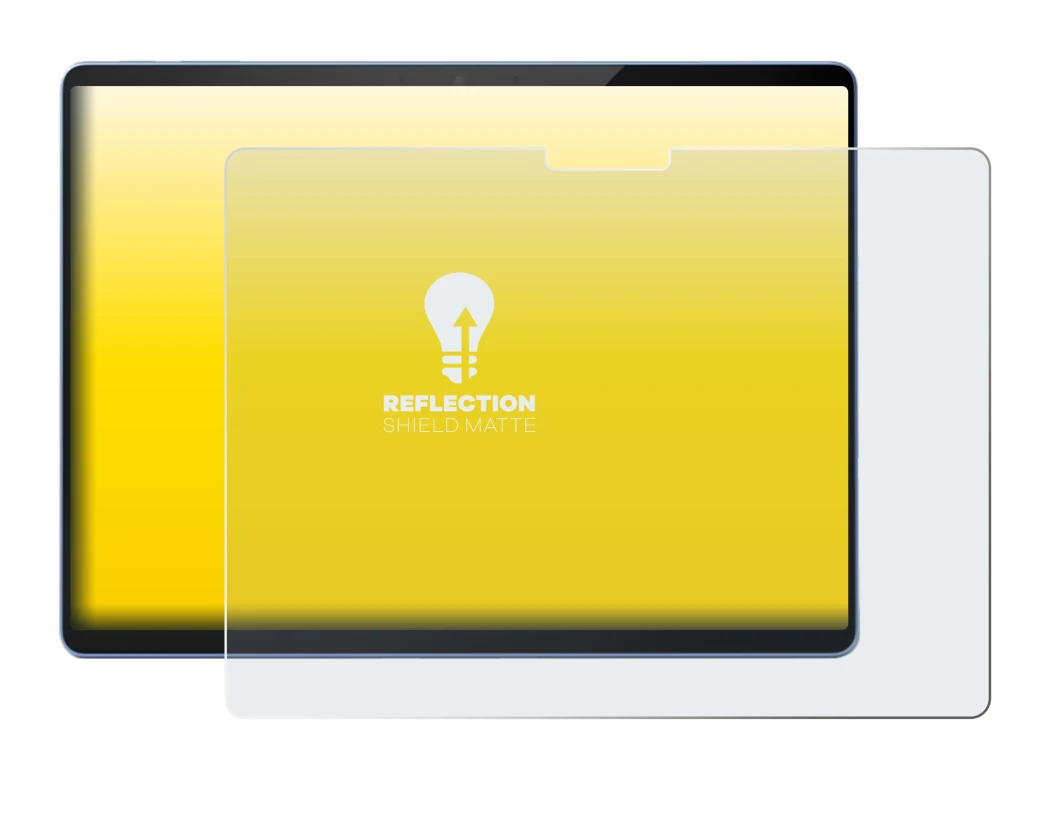 Abbildung des Geräts Microsoft Surface Pro 13 mit einer Vielzahl des Displayschutzes.