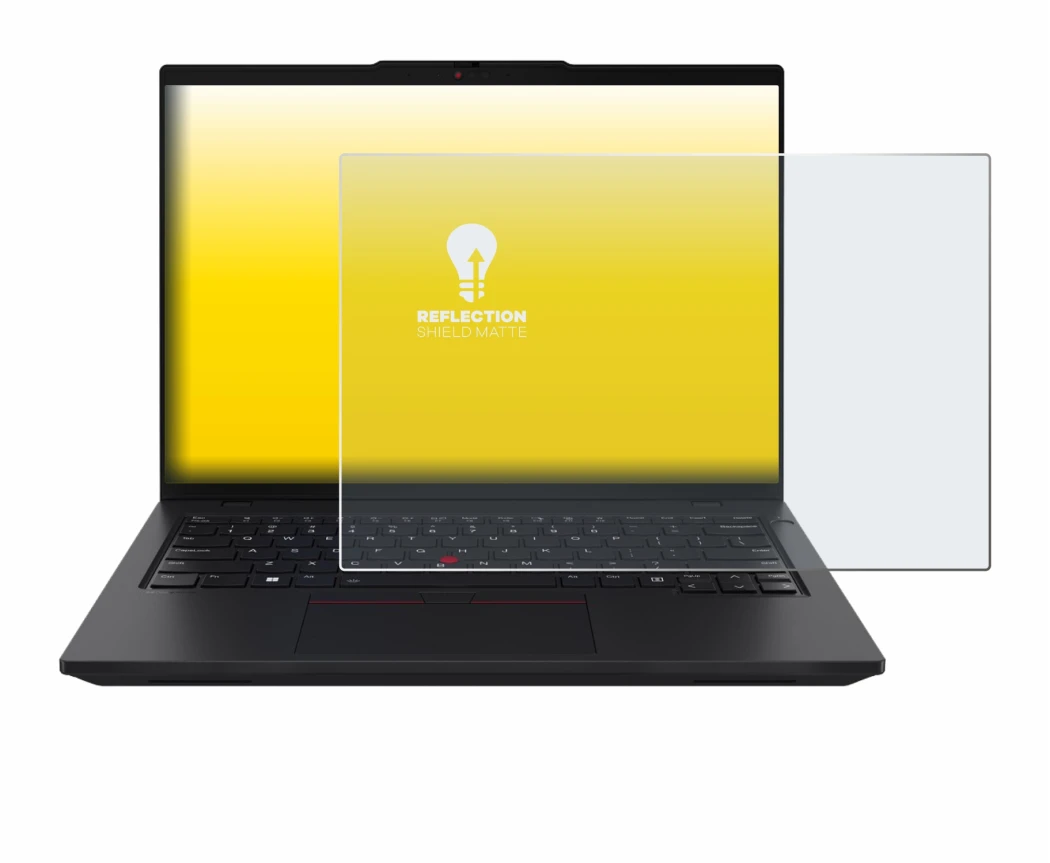 Abbildung des Geräts Lenovo ThinkPad L14 Gen 6 mit einer Vielzahl des Displayschutzes.