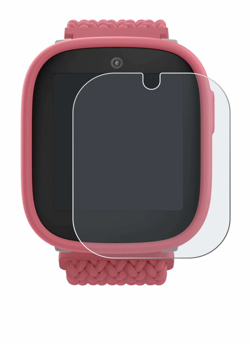 Abbildung des Geräts Xplora X6 Play 2025 (2. Generation) mit einer Vielzahl des Displayschutzes.