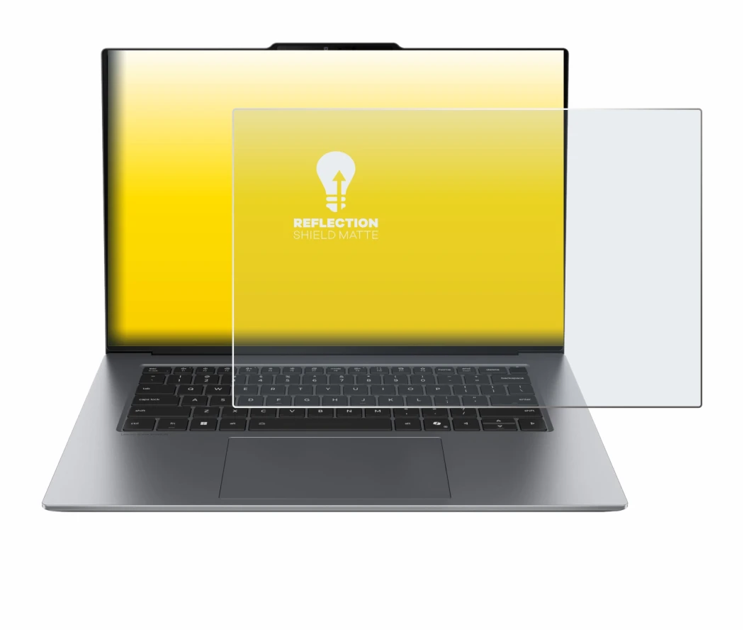 Abbildung des Geräts Lenovo ThinkPad X9 15 G1 mit einer Vielzahl des Displayschutzes.