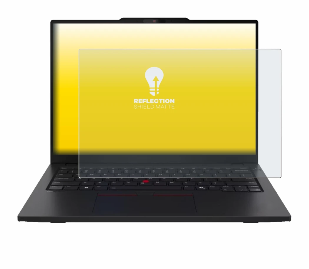 Abbildung des Geräts Lenovo ThinkPad L13 Gen 6 mit einer Vielzahl des Displayschutzes.