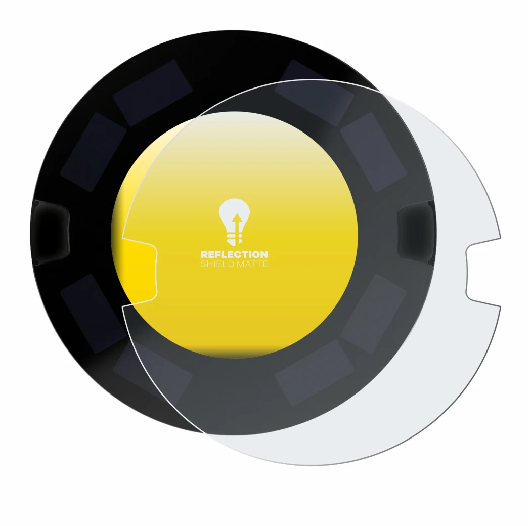 Abbildung des Geräts OOONO P-DISC NO3 mit einer Vielzahl des Displayschutzes.