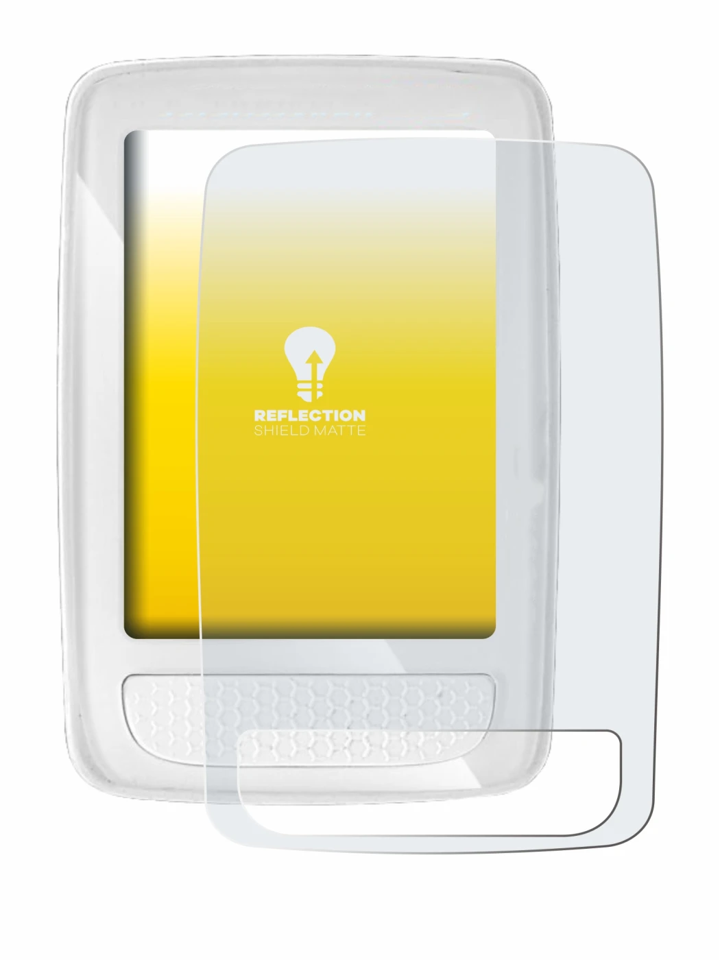 Abbildung des Geräts Giant Axact 14W mit einer Vielzahl des Displayschutzes.