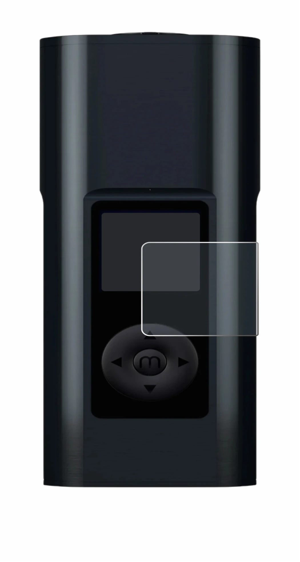 Abbildung des Geräts Arizer Solo 3 V2 mit einer Vielzahl des Displayschutzes.