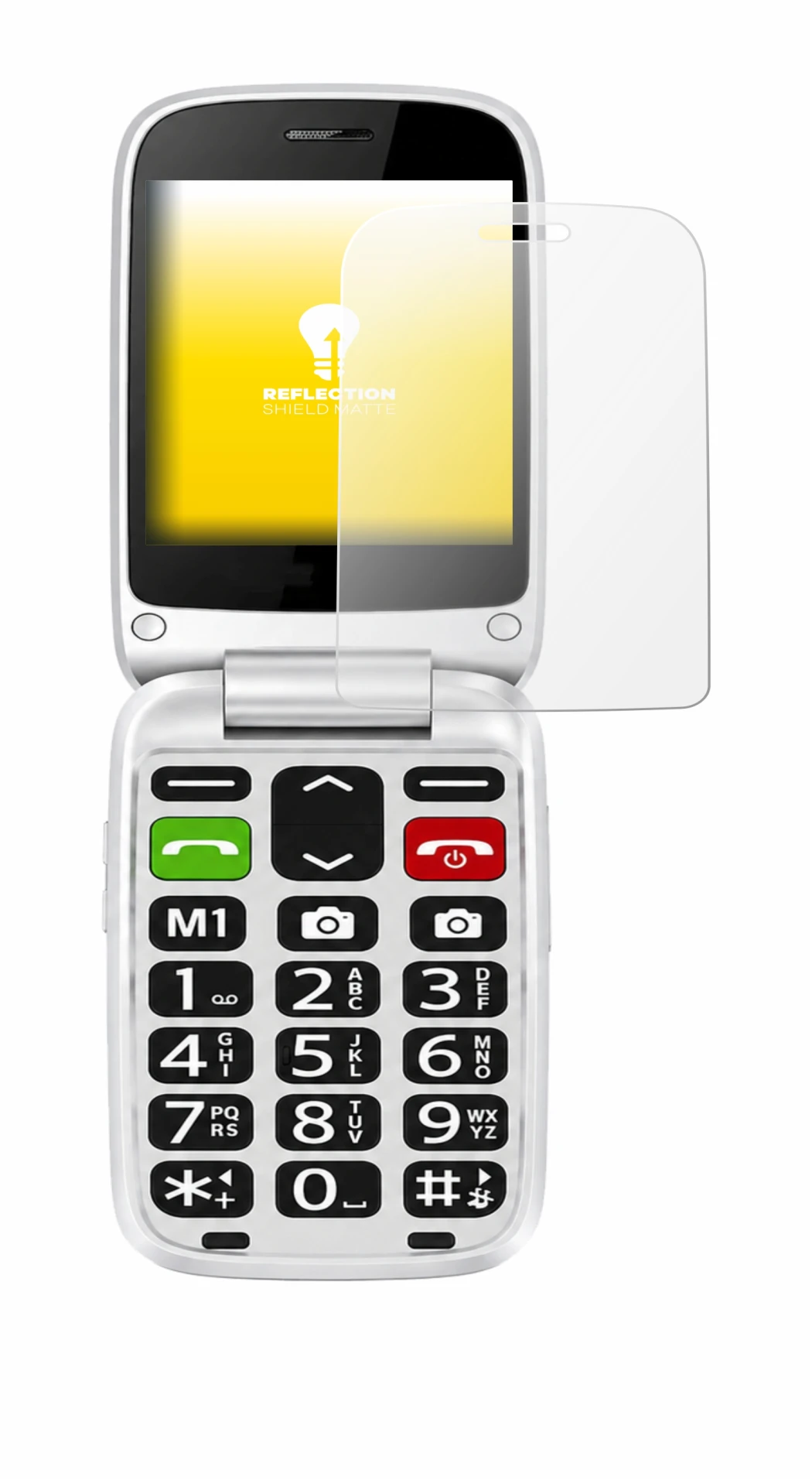 Abbildung des Geräts true S70 mit einer Vielzahl des Displayschutzes.