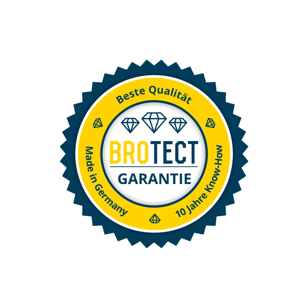 Qualitätssiegel der Marke BROTECT.