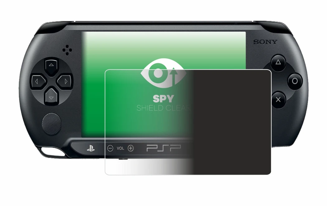 Abbildung des Geräts Sony PSP 1004 mit einer Vielzahl des Displayschutzes.