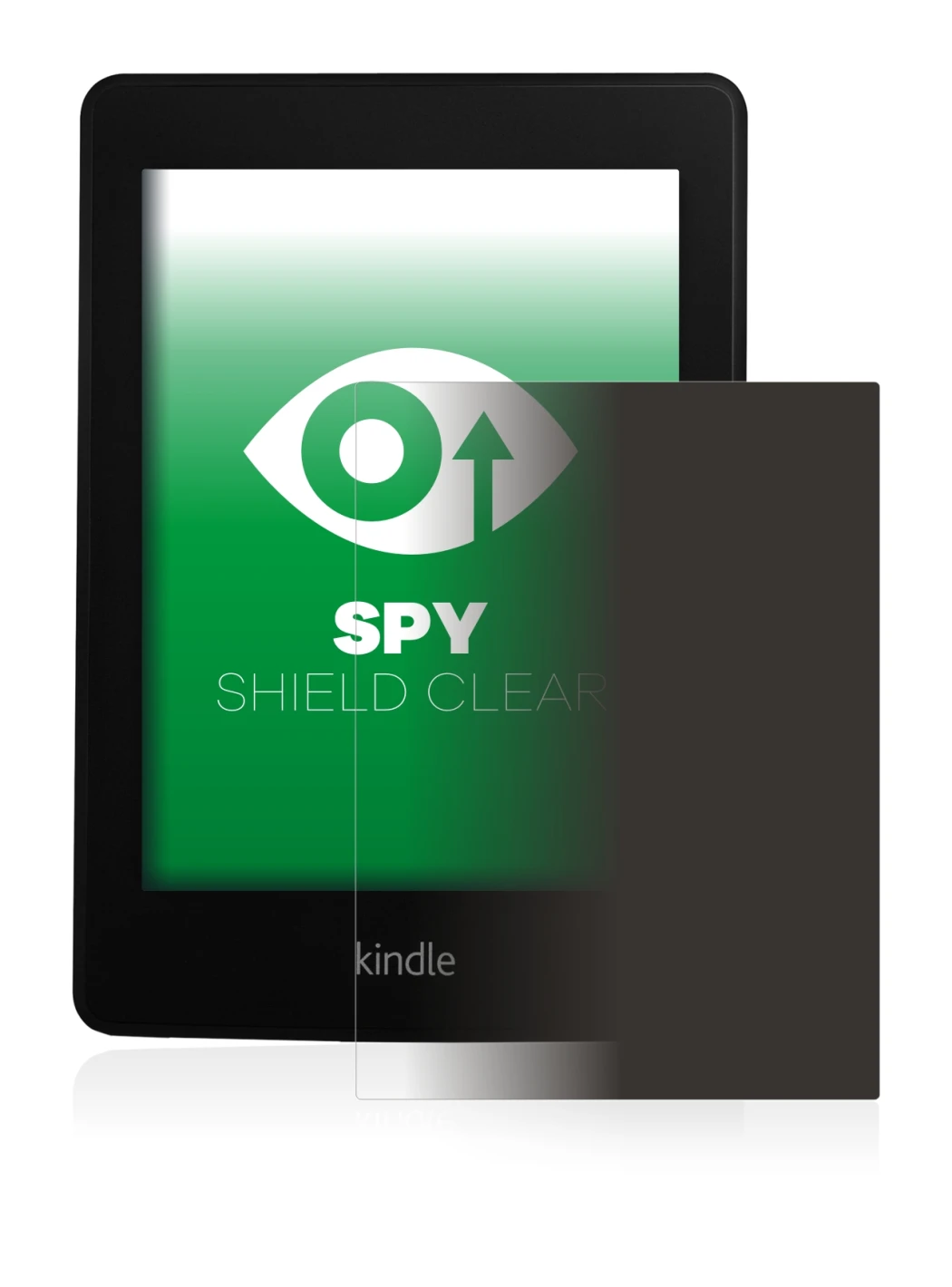 Abbildung des Geräts Amazon Kindle Paperwhite 2013 mit einer Vielzahl des Displayschutzes.