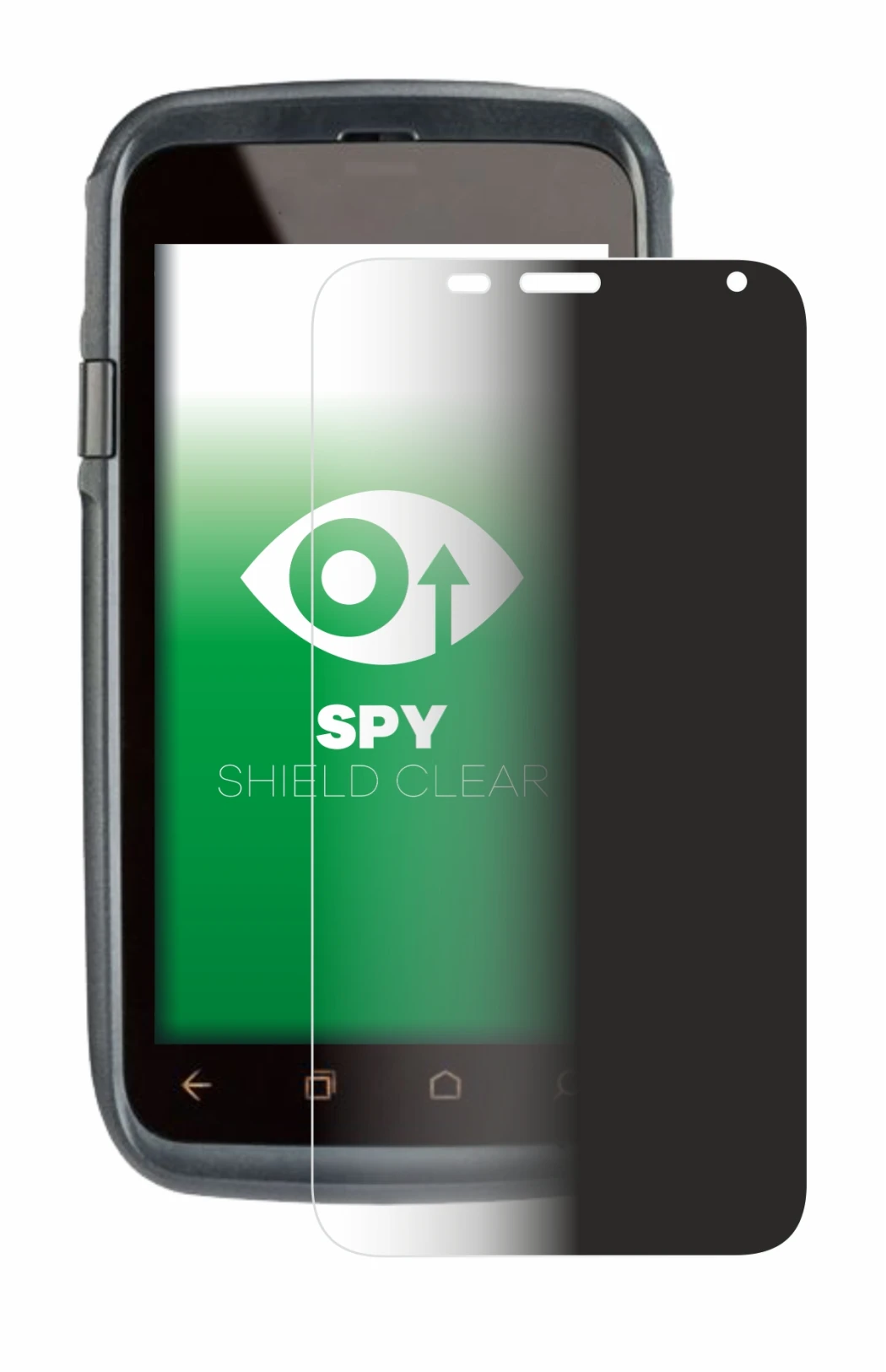 Abbildung des Geräts Honeywell Dolphin CT60 mit einer Vielzahl des Displayschutzes.