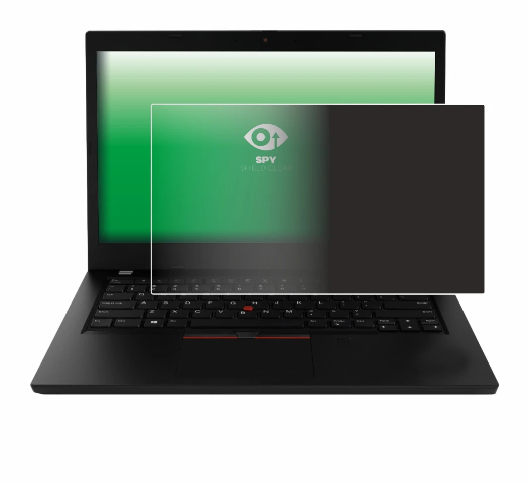 Abbildung des Geräts Lenovo ThinkPad L490 mit einer Vielzahl des Displayschutzes.