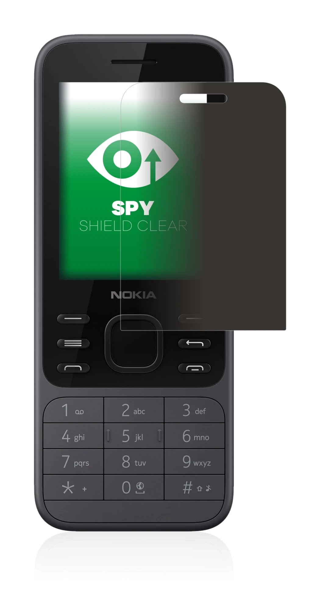 Abbildung des Geräts Nokia 6300 2020 mit einer Vielzahl des Displayschutzes.