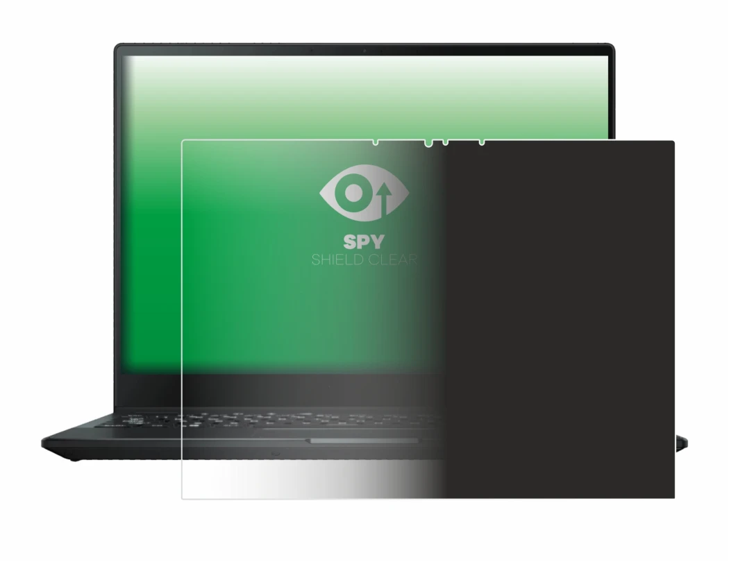 Abbildung des Geräts ASUS Rog Flow X13 2022 mit einer Vielzahl des Displayschutzes.