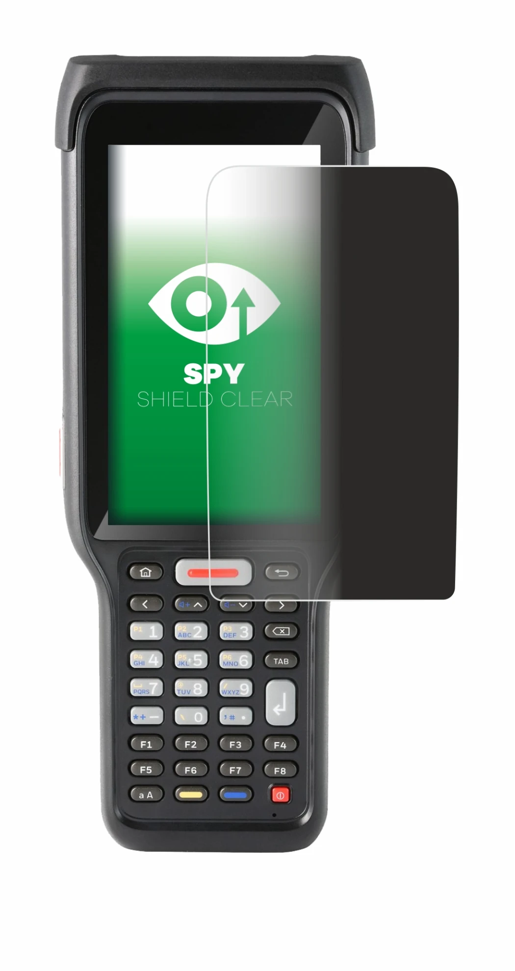 Abbildung des Geräts Honeywell ScanPal EDA61K mit einer Vielzahl des Displayschutzes.