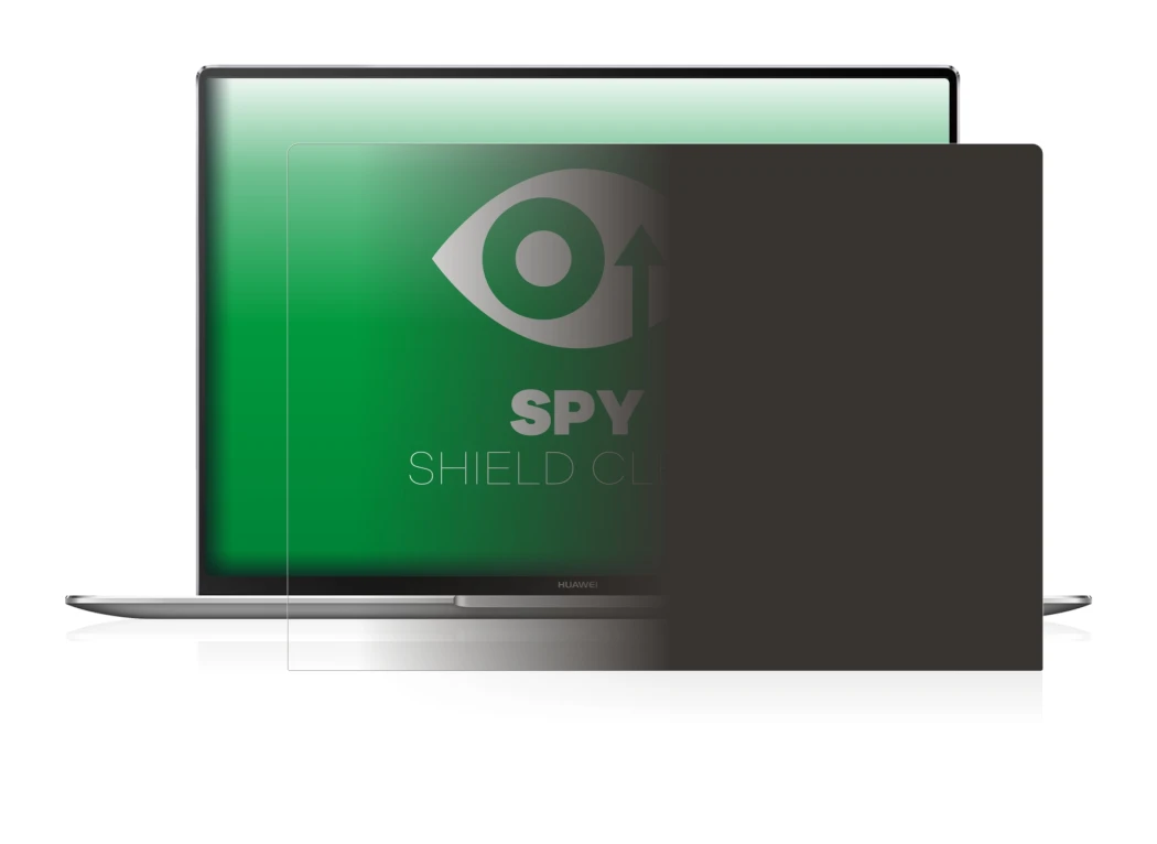 Abbildung des Geräts Huawei MateBook X Pro 2021 mit einer Vielzahl des Displayschutzes.