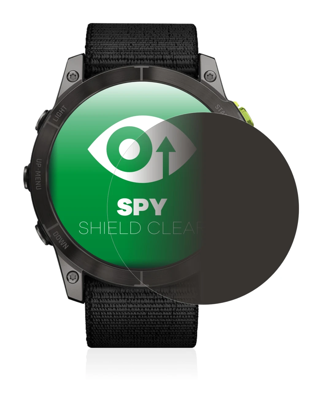 Abbildung des Geräts Garmin Enduro 2 mit einer Vielzahl des Displayschutzes.