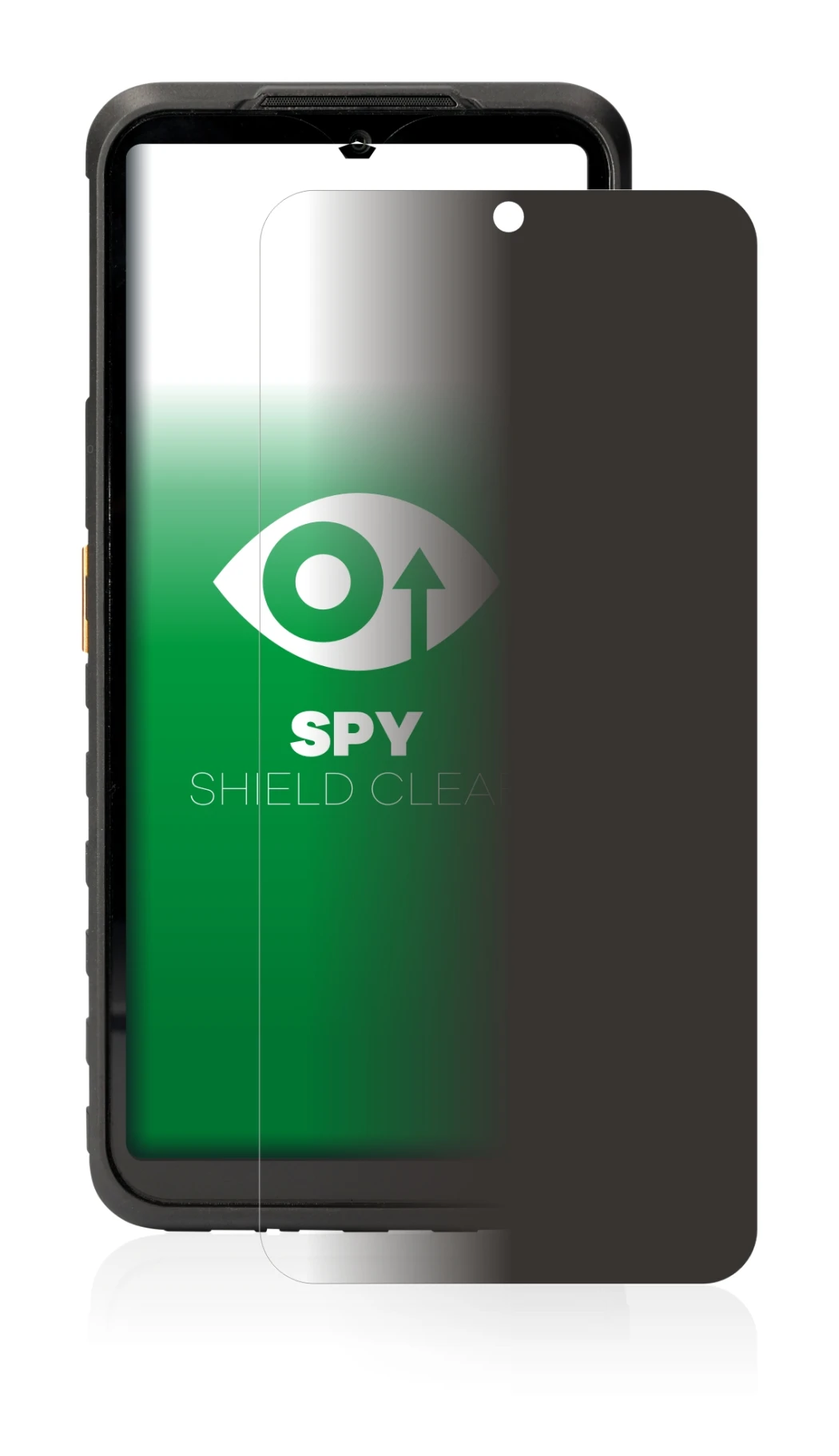 Abbildung des Geräts Caterpillar Cat S53 5G mit einer Vielzahl des Displayschutzes.