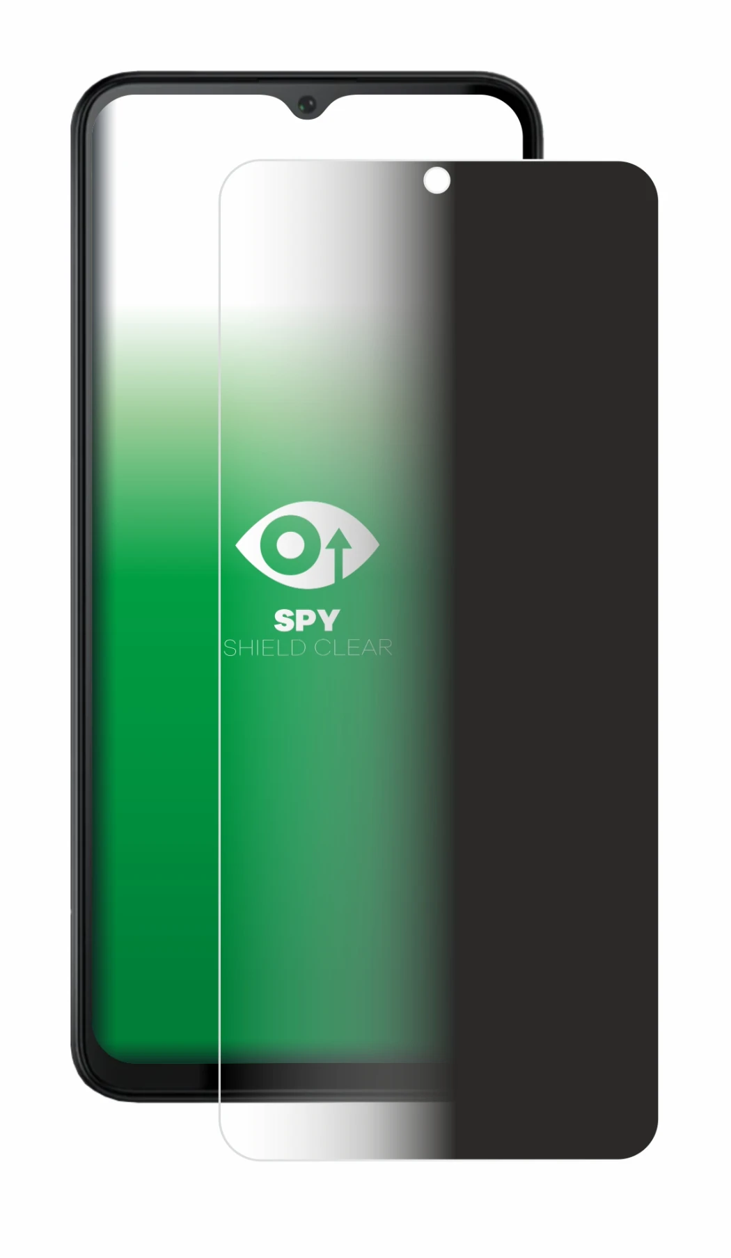 Abbildung des Geräts Cubot Note 50 mit einer Vielzahl des Displayschutzes.