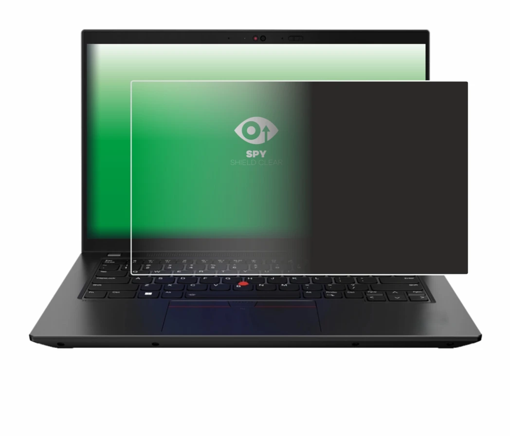 Abbildung des Geräts Lenovo ThinkPad L14 Gen 3 mit einer Vielzahl des Displayschutzes.