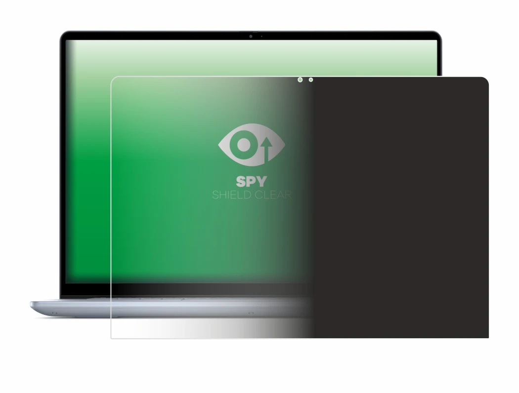 Abbildung des Geräts Dell Inspiron 16 7640 2-in-1 mit einer Vielzahl des Displayschutzes.