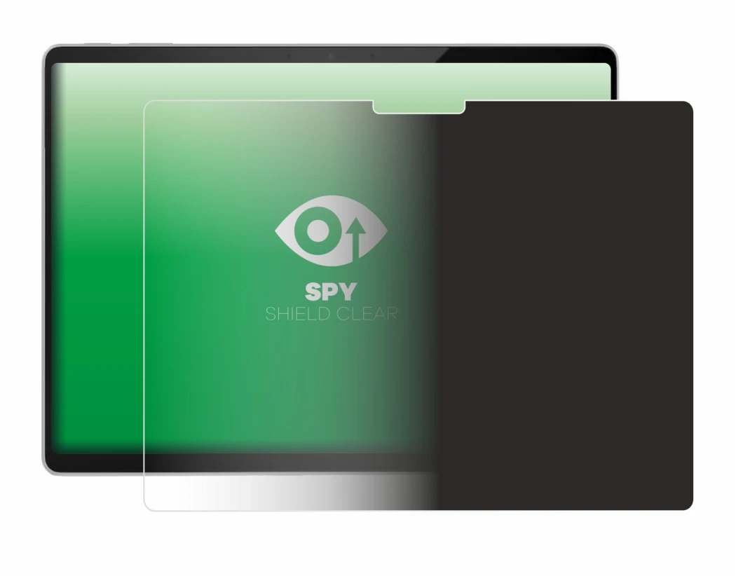 Abbildung des Geräts Microsoft Surface Pro 11 mit einer Vielzahl des Displayschutzes.