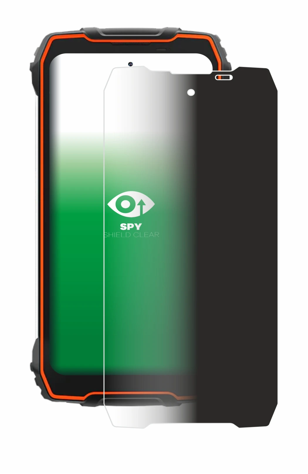 Abbildung des Geräts Blackview Oscal Pilot 1 mit einer Vielzahl des Displayschutzes.