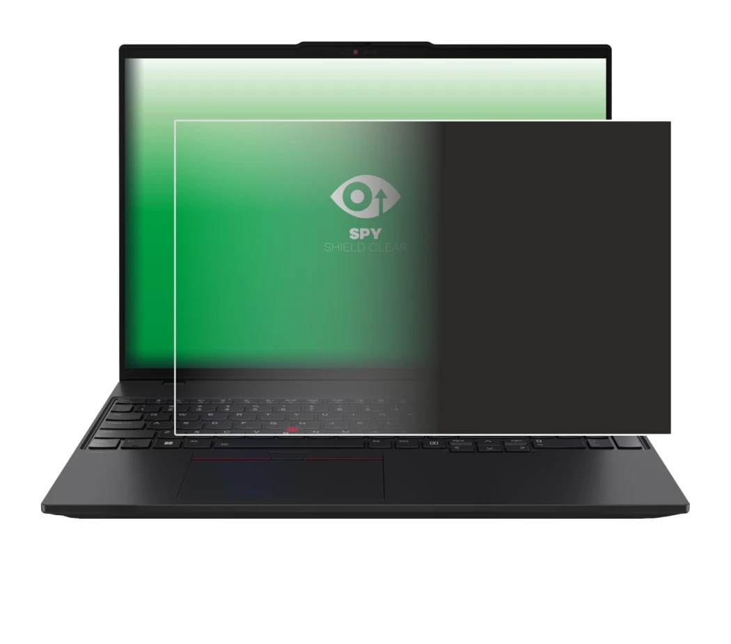 Abbildung des Geräts Lenovo ThinkPad L16 Gen 2 mit einer Vielzahl des Displayschutzes.
