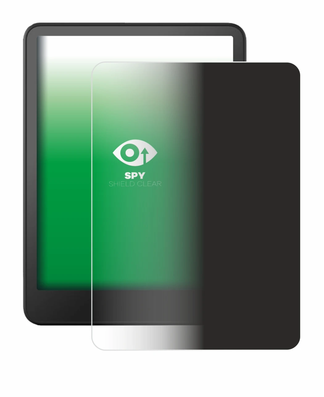 Abbildung des Geräts Amazon Kindle Colorsoft mit einer Vielzahl des Displayschutzes.