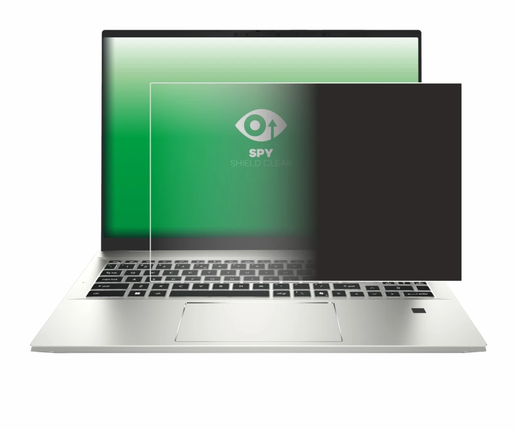 Abbildung des Geräts MSI Prestige A16 AI+ mit einer Vielzahl des Displayschutzes.