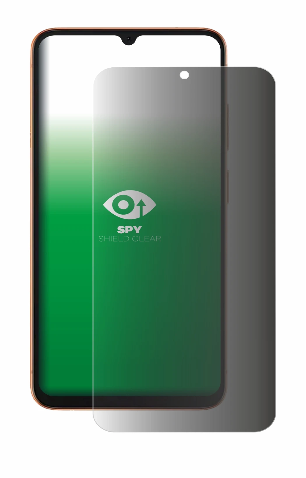 Abbildung des Geräts Doogee Note 57 Lite mit einer Vielzahl des Displayschutzes.
