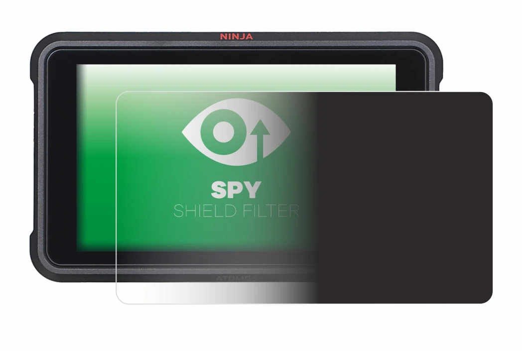 Abbildung des Geräts Atomos Ninja V mit einer Vielzahl des Displayschutzes.