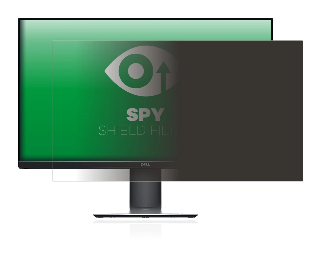 Abbildung des Geräts Dell P2719H mit einer Vielzahl des Displayschutzes.