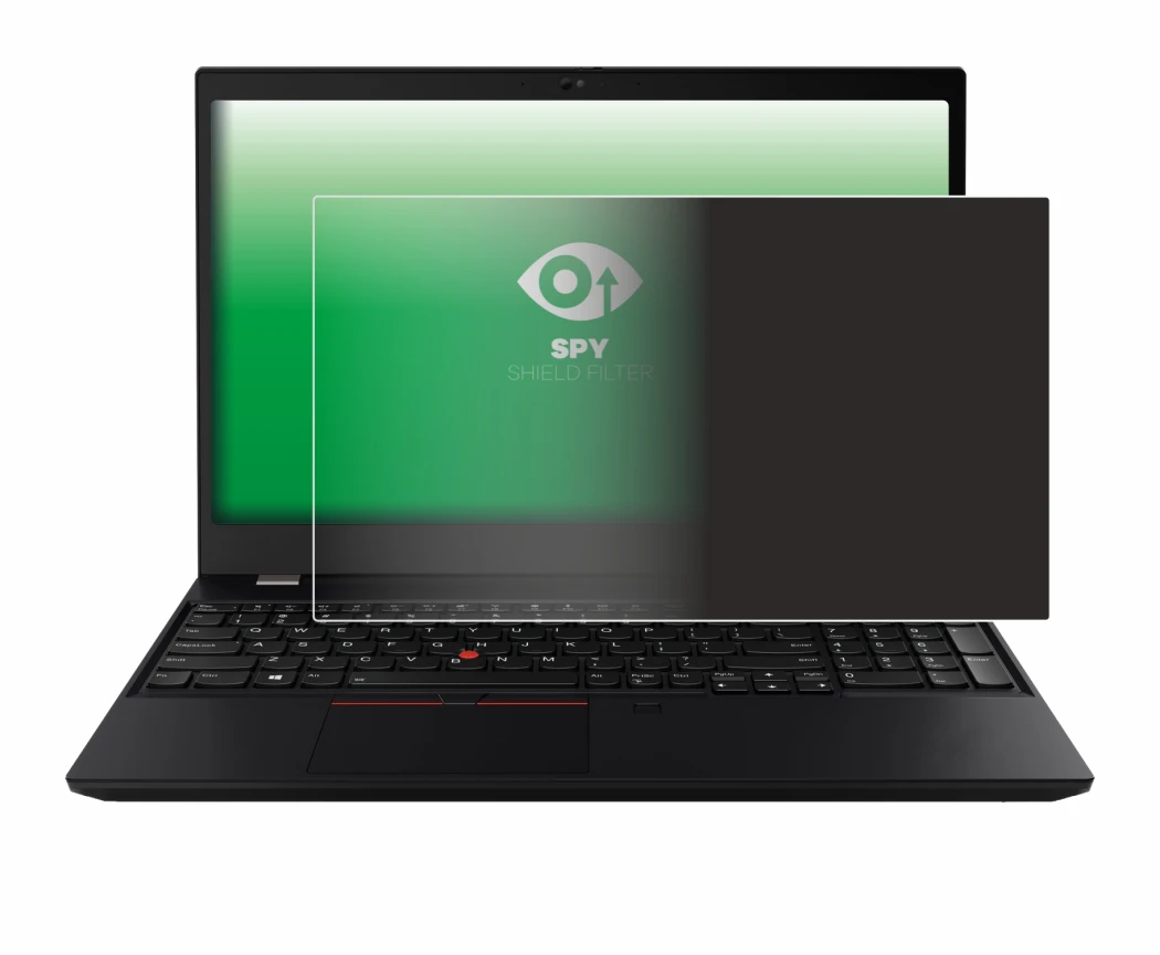 Abbildung des Geräts Lenovo ThinkPad T15 mit einer Vielzahl des Displayschutzes.