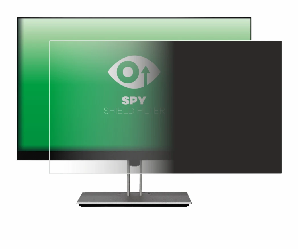 Abbildung des Geräts HP E24 G4 mit einer Vielzahl des Displayschutzes.