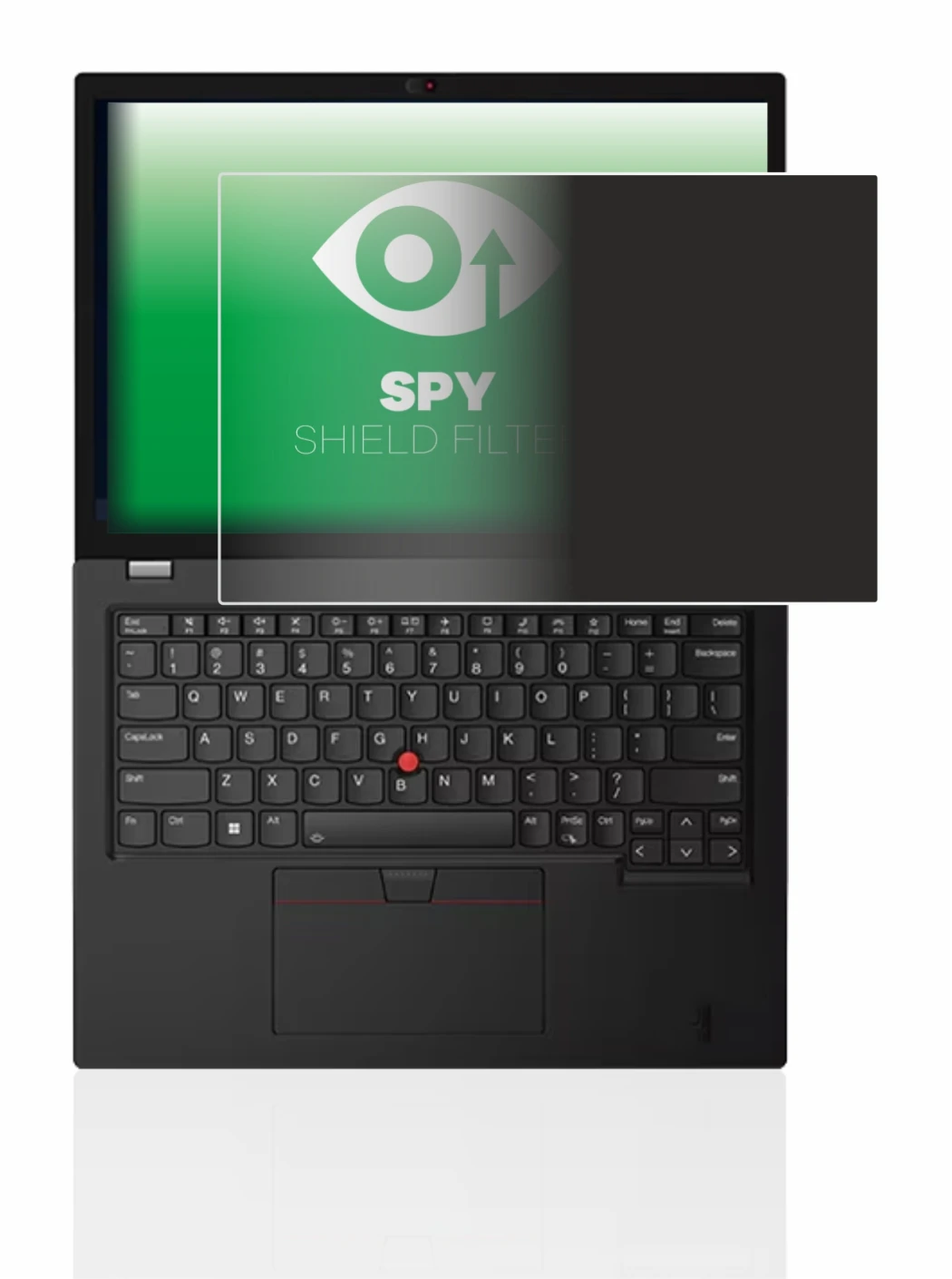 Abbildung des Geräts Lenovo Thinkpad L13 Gen 3 mit einer Vielzahl des Displayschutzes.