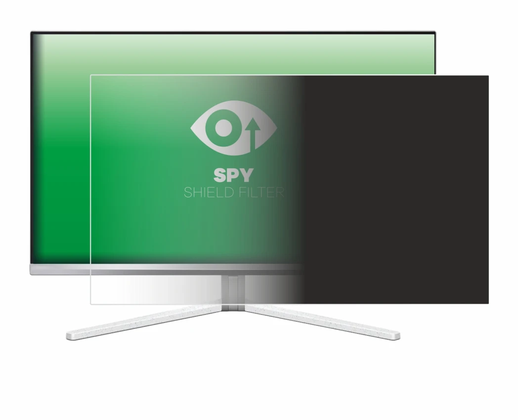 Abbildung des Geräts Philips Evnia 27M2N8500 mit einer Vielzahl des Displayschutzes.