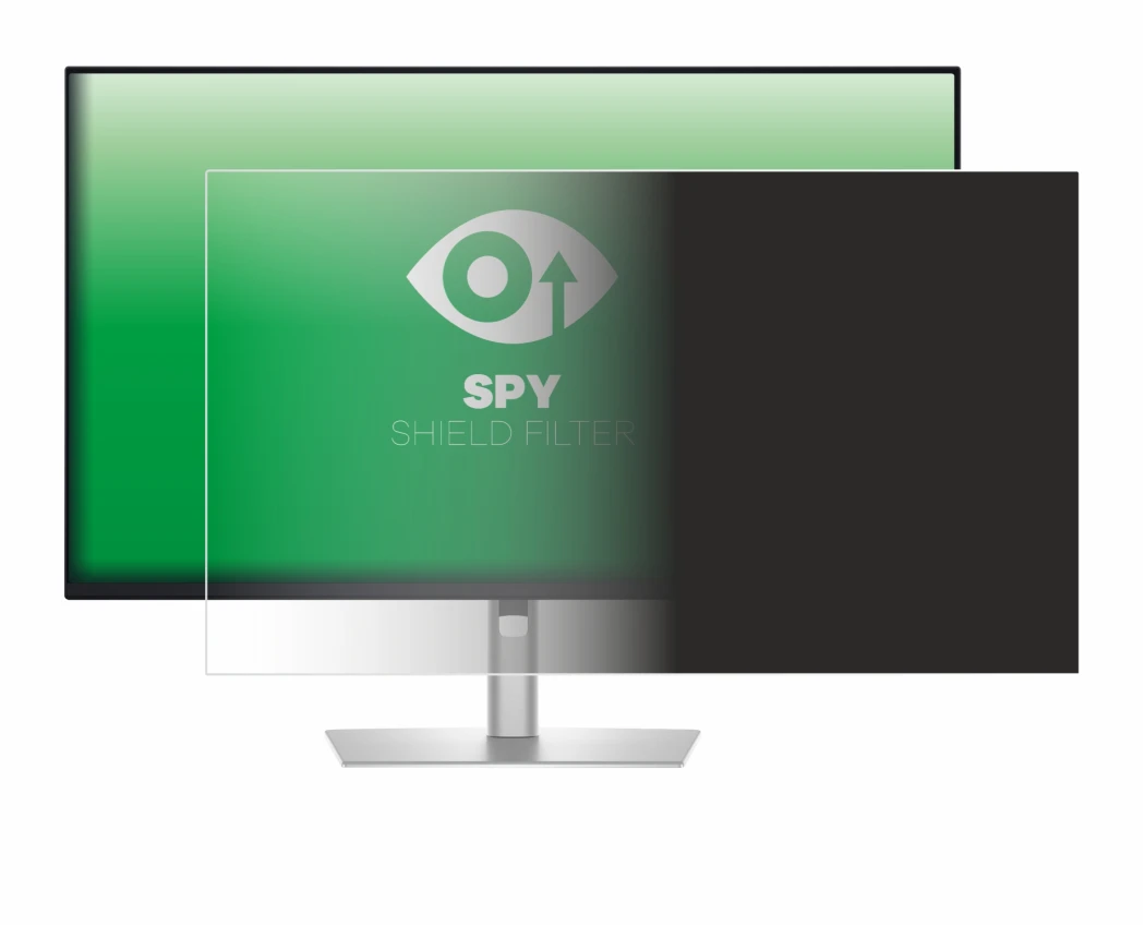 Abbildung des Geräts Dell Pro 27 Plus P2725D mit einer Vielzahl des Displayschutzes.